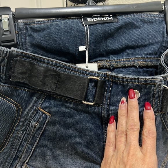 EB Denim Moto in Bella Notte, size XS NWT sold out online $695 Retail - Picture 15 of 16